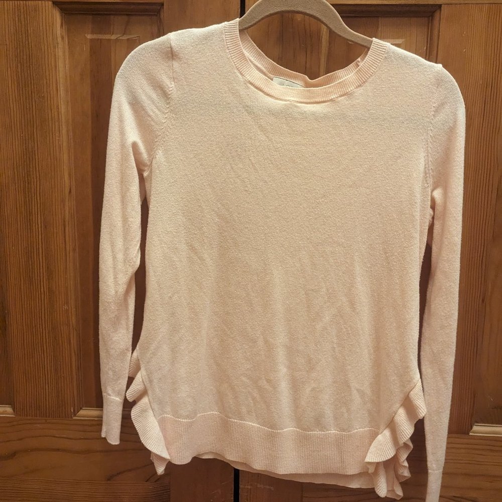 Loft Small Peach-Colored Sweater